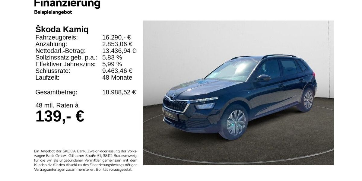 Skoda Kamiq 37.901 km 15.970 &euro; Hildesheim 31137