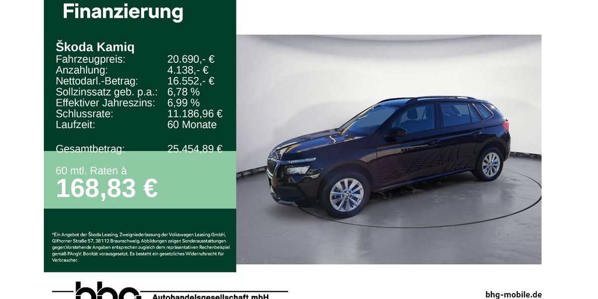 Skoda Kamiq 68.608 km 20.690 &euro; Balingen 72336