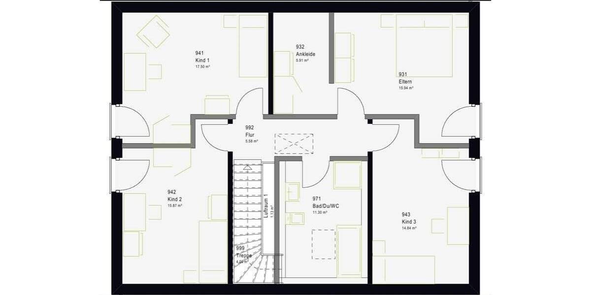 Einfamilienhaus Gärtringen - 6 Zimmer, 185 m&sup2;, 784.499&euro; | Angebot:26686138