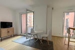 Helles, möbliertes Apartment in U-Bahn Nähe - Etagenwohnung München Moosach | Angebot:26794792
