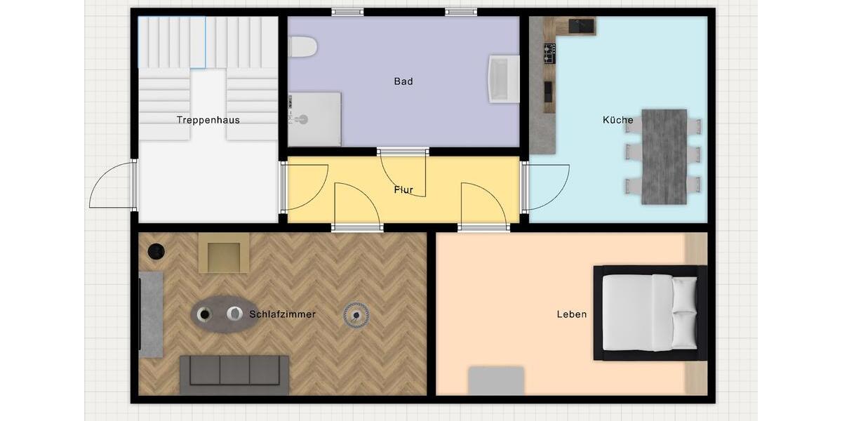 Helle 2 ZKB Wohnung mit 75m2 2 zimmer
