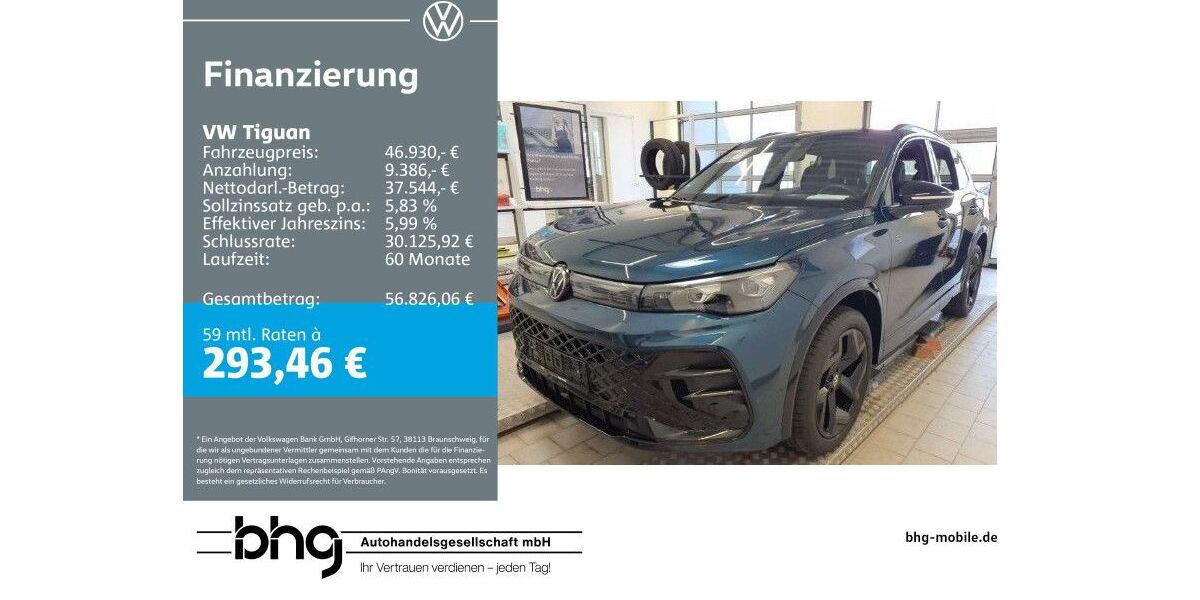 VW Tiguan 17.572 km 46.360 &euro; Ettlingen 76275