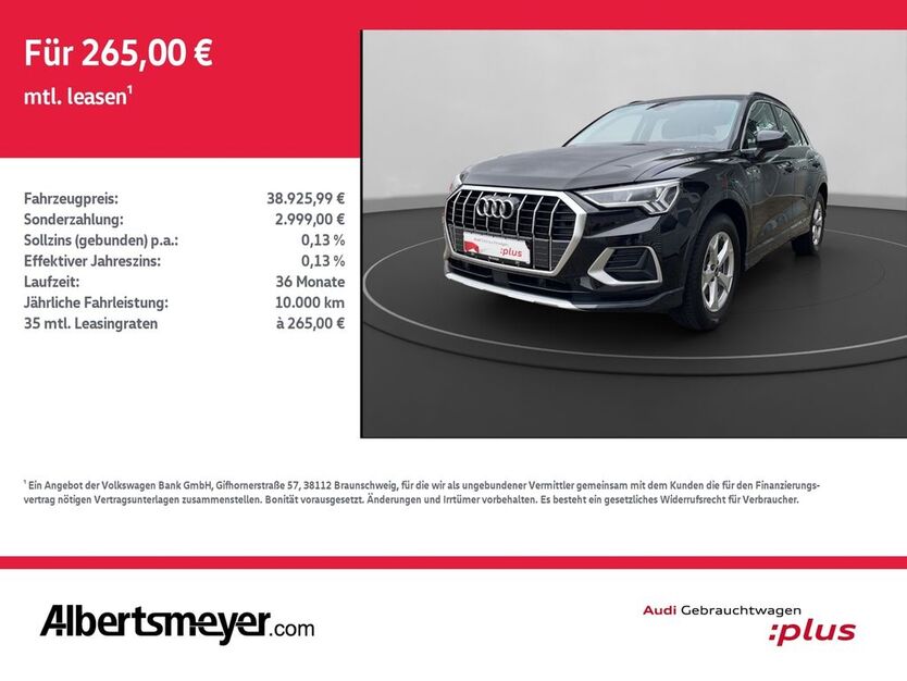 Audi Q3 24.113 km 38.926 € Nordhausen 99734