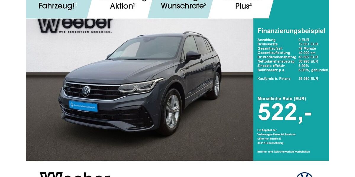 VW Tiguan 43.446 km 36.980 &euro; Calw 75365