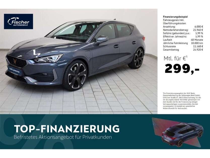 Cupra Leon 7.904 km 27.940 € Amberg 92224
