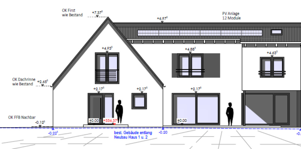 NeubauErstbezug: Effizienzhaus 40 (QNG) mit gehob. Ausstattung