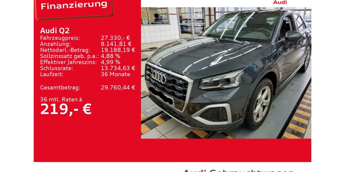 Audi Q2 26.904 km 27.330 &euro; Ulm 89073