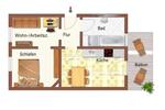 ✅ 2 Zi Apartement Loggia ETW Frankfurt – Bornheim TOP