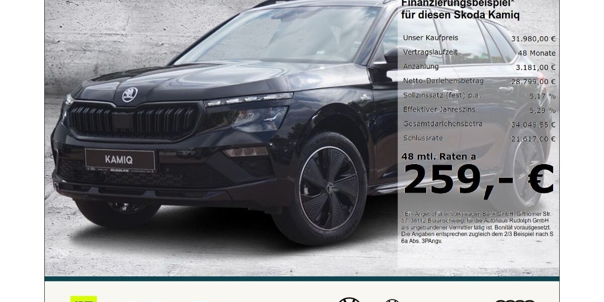 Skoda Kamiq 5.000 km 31.980 &euro; Merseburg 06217