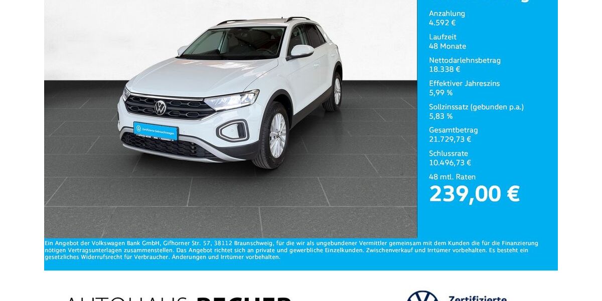 VW T-Roc 53.749 km 22.930 &euro; Wesel 46485