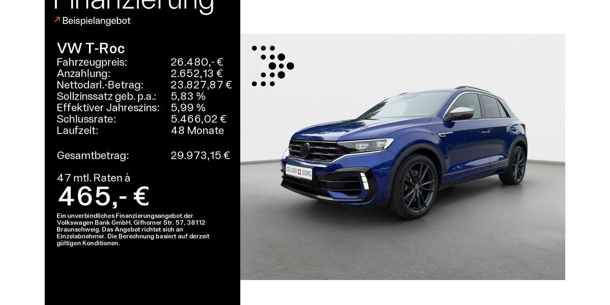 VW T-Roc 69.000 km 25.680 &euro; Ebern 96106