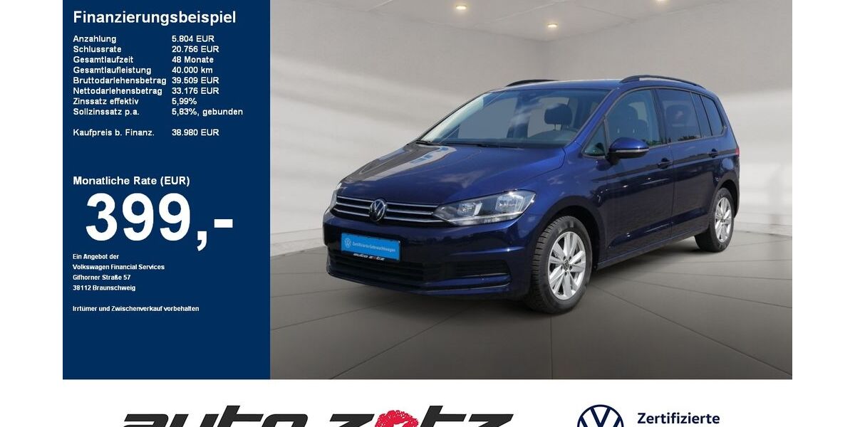 VW Touran 14.389 km 38.980 &euro; Landau 76829