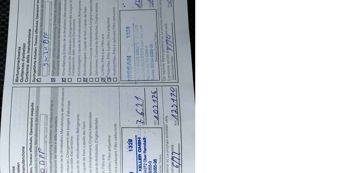 Nissan Qashqai 1.6 dCi Tekna 132.000 km 7.500 &euro; Neckarsulm 74172