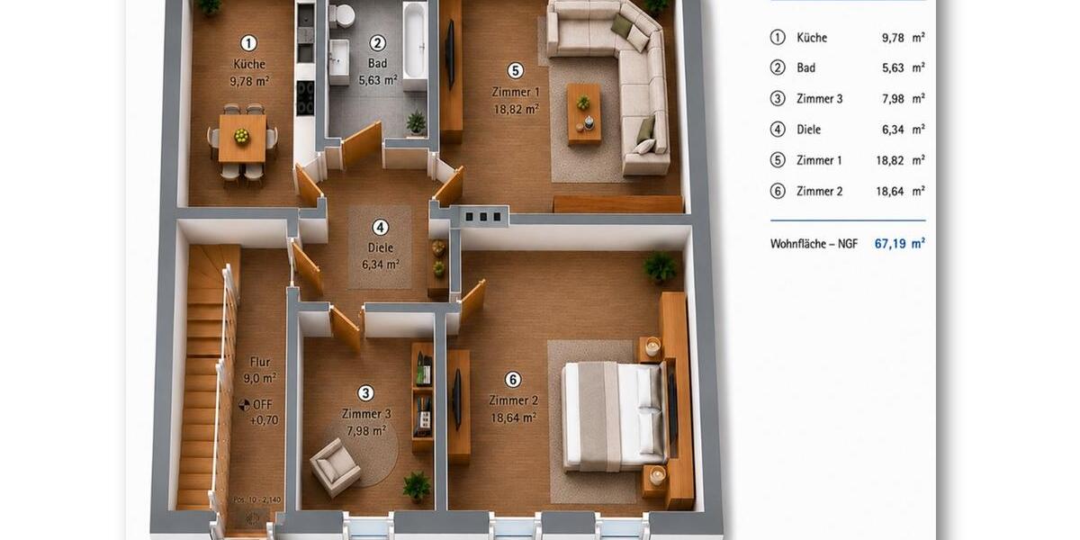 Mehrfamilienhaus, Wohnhaus Erkner - 6 Zimmer, 154 m&sup2;, 475.000&euro; | Angebot:27081970