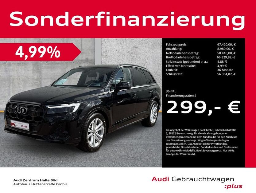 Audi Q7 29.497 km 66.920 € Halle (Saale) 06110