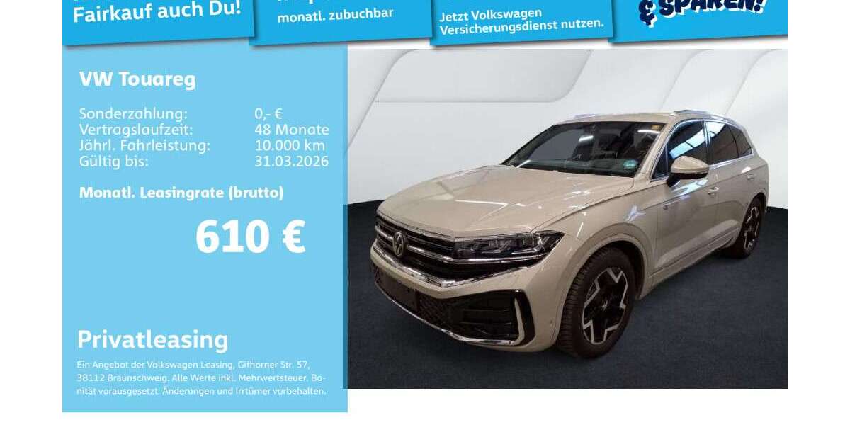 VW Touareg 27.093 km 59.993 &euro; Mannheim 68309