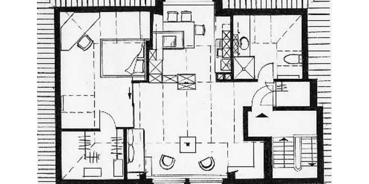 Dachgeschoßwohnung Rahden - 2 Zimmer, 60 m&sup2;, 530&euro; | Angebot:25311075