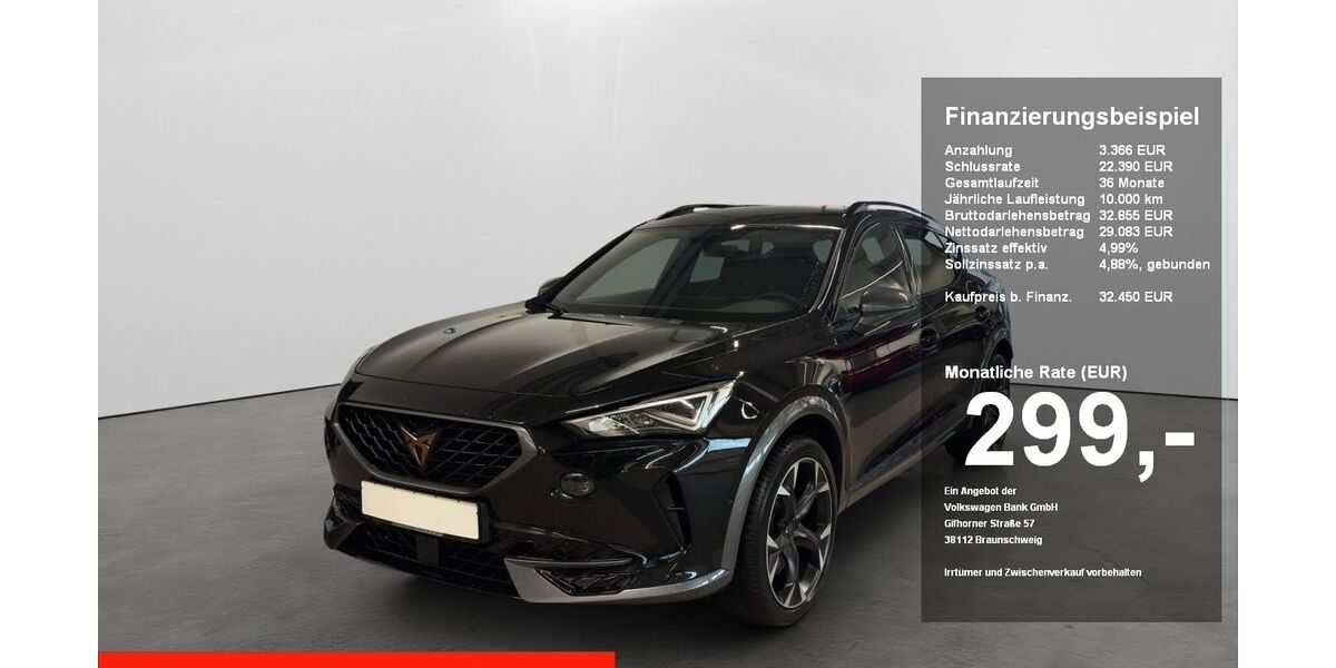 Cupra Formentor 55.262 km 31.850 &euro; Regensburg 93055