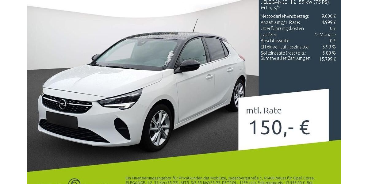 Opel Corsa 16.176 km 13.999 &euro; Stuhr 28816