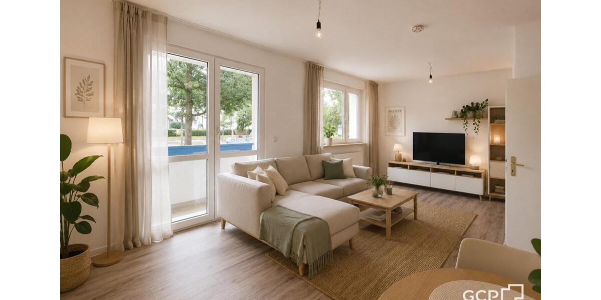 Etagenwohnung Dessau-Roßlau Brambach - 4 Zimmer, 65 m&sup2;, 389&euro; | Angebot:26549414