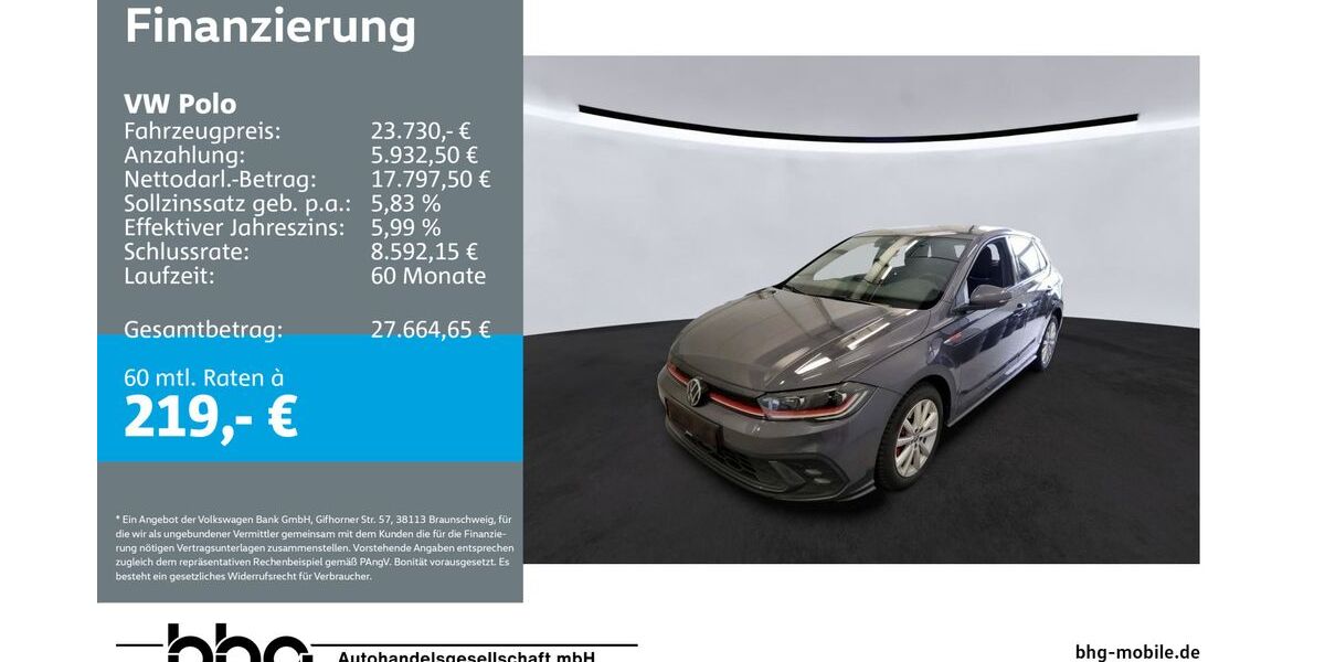 VW Polo 53.499 km 23.360 &euro; Reutlingen 72770
