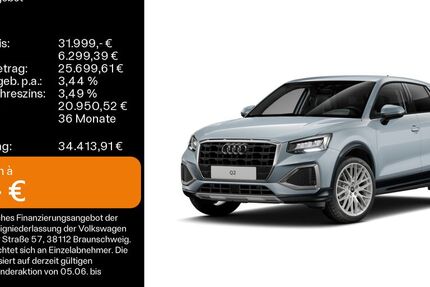 Audi Q2 5.300 km 31.999 &euro; Hanau 63452