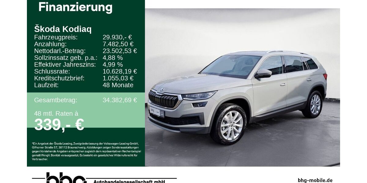 Skoda Kodiaq 71.203 km 29.930 &euro; Ettlingen 76275