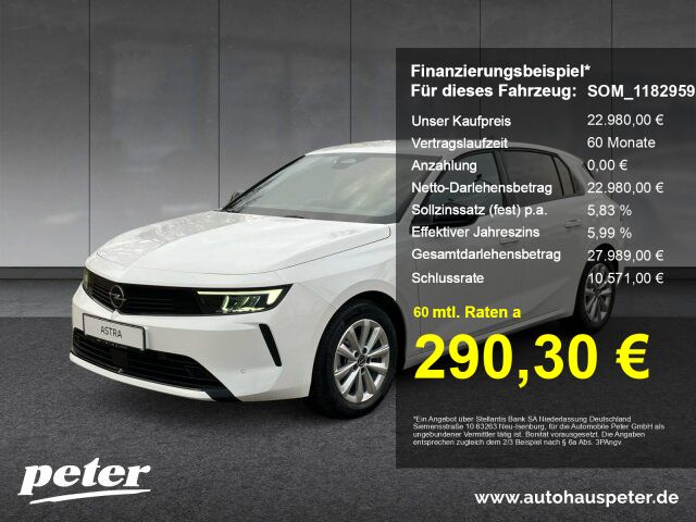 Opel Astra 9.161 km 22.980 &euro; Osterode 37520