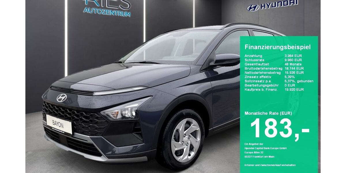 Hyundai BAYON 1.728 km 18.920 &euro; Bad Soden-Salmünster 63628