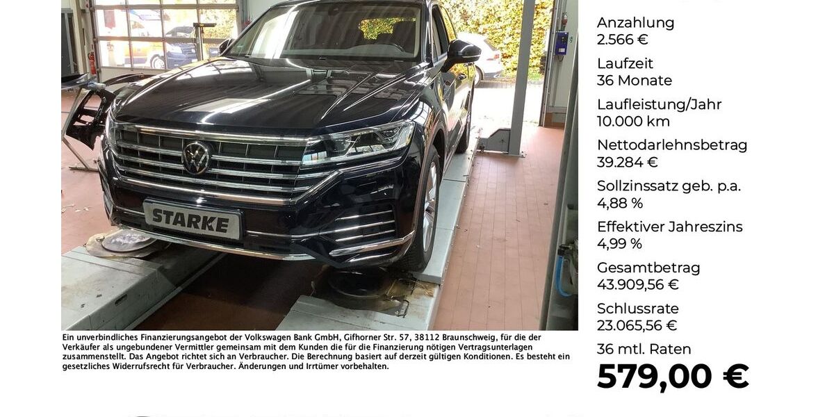 VW Touareg 67.333 km 40.980 &euro; Ibbenbüren 49477