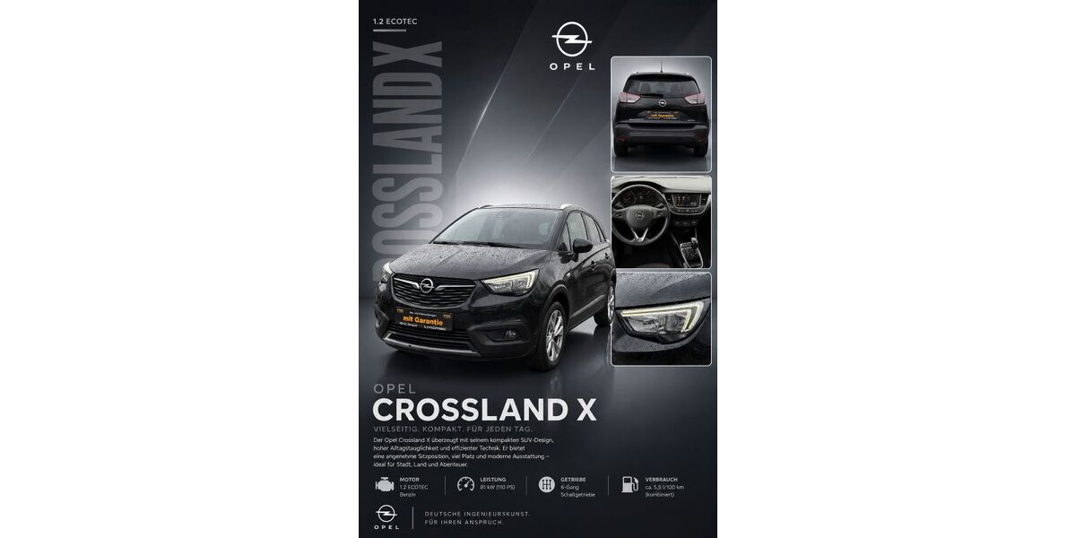 Opel Crossland (X) 205.000 km 3.999 &euro; Euskirchen 53881
