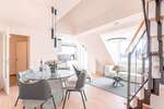 Erstbezug! Traumhafte 2,5-Zi.-DG-Wohnung mit Galerie, Dachterrasse & TG-Stellplatz, provisionsfrei