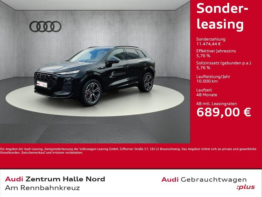 Audi Q3 1.500 km 70.980 € Halle 06122