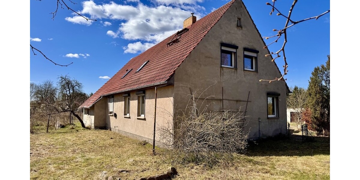HORN IMMOBILIEN ++Einfamilienhaus mit großem Grundstück dicht bei Pasewalk - Einfamilienhaus Pasewalk Pasewalk | Angebot:26994281