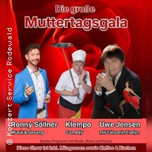 Uwe Jensen - Klempo - Ronny Söllner | Die große Muttertagsgala 09.05.2026 Hotel Tanne