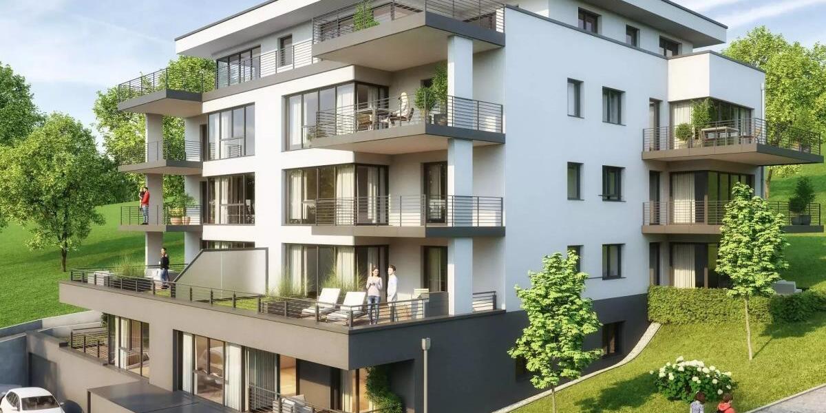 Helle altengerechte Wohnung im KFW 40 Energiesparhaus in ruhiger Lage im Grünen - Etagenwohnung Koblenz Horchheim | Angebot:26067569