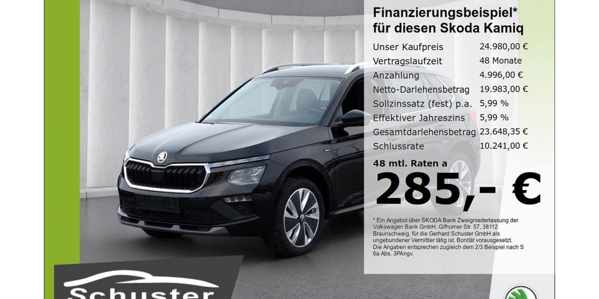 Skoda Kamiq 23.871 km 24.979 &euro; Ruhstorf 94099