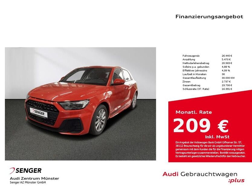 Audi A1 28.696 km 26.440 € Münster 48153