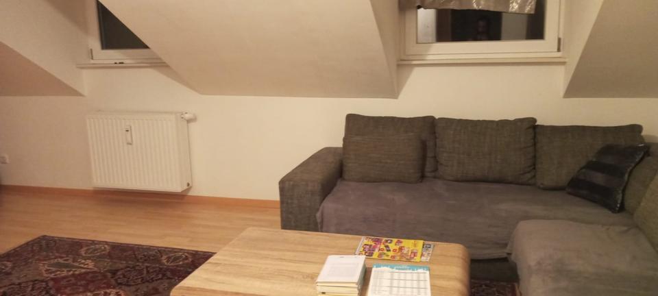 Dachgeschoßwohnung Augsburg Bergheim - 4 Zimmer, 56 m&sup2;, 580&euro; | Angebot:24605112