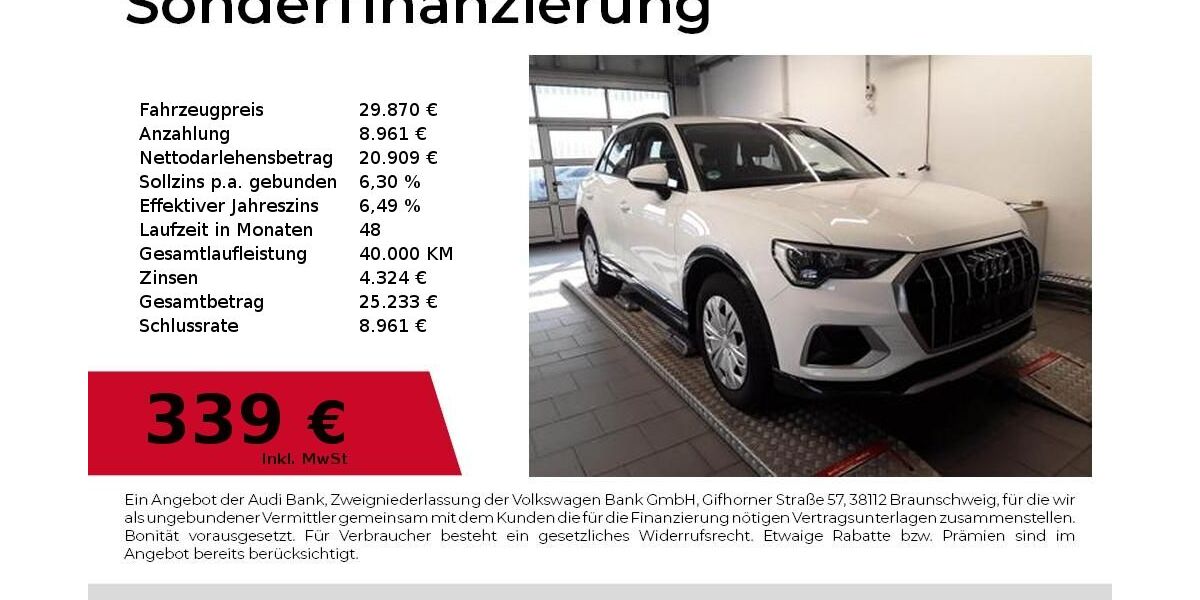 Audi Q3 31.700 km 29.870 &euro; Nürnberg 90411
