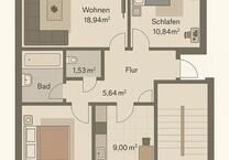 Moderne Wohnung in Dormagen– 3 Zimmer, Balkon, 68 m²