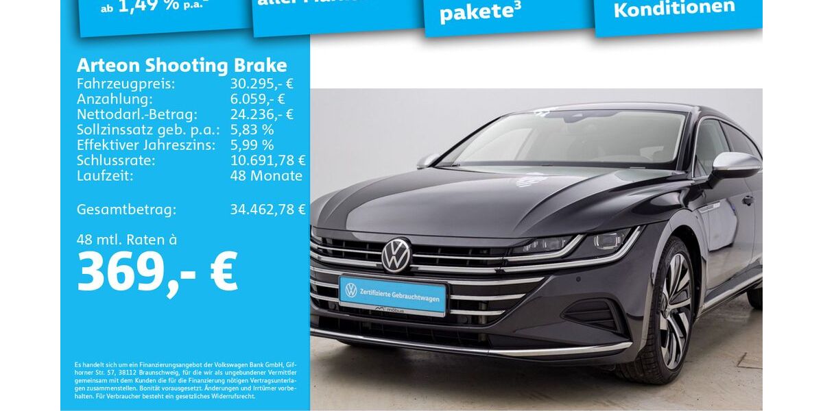 VW Arteon 17.246 km 29.289 &euro; Berlin 13088