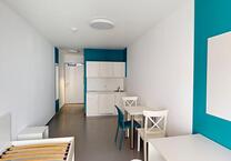 Nur für Studenten - Möbliertes 1-Zimmer-Apartment mit Einbauküche und Terrasse