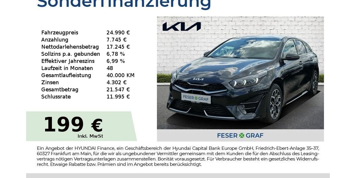Kia pro ceed / ProCeed 31.412 km 24.990 &euro; Roth 91154