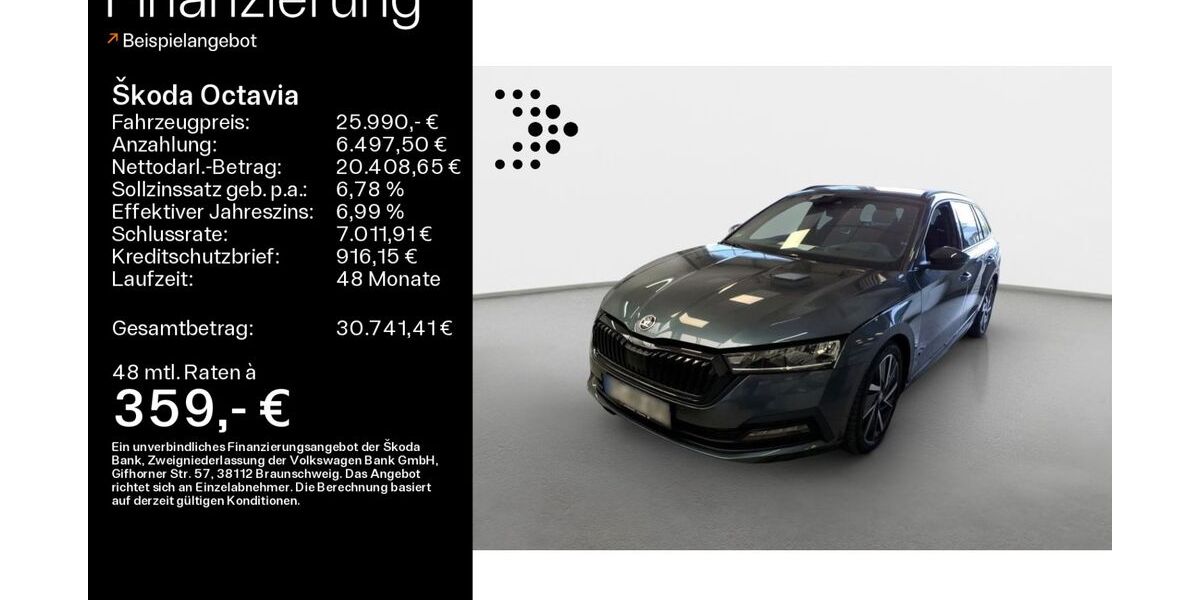 Skoda Octavia 77.479 km 24.990 &euro; Sand am Main 97522