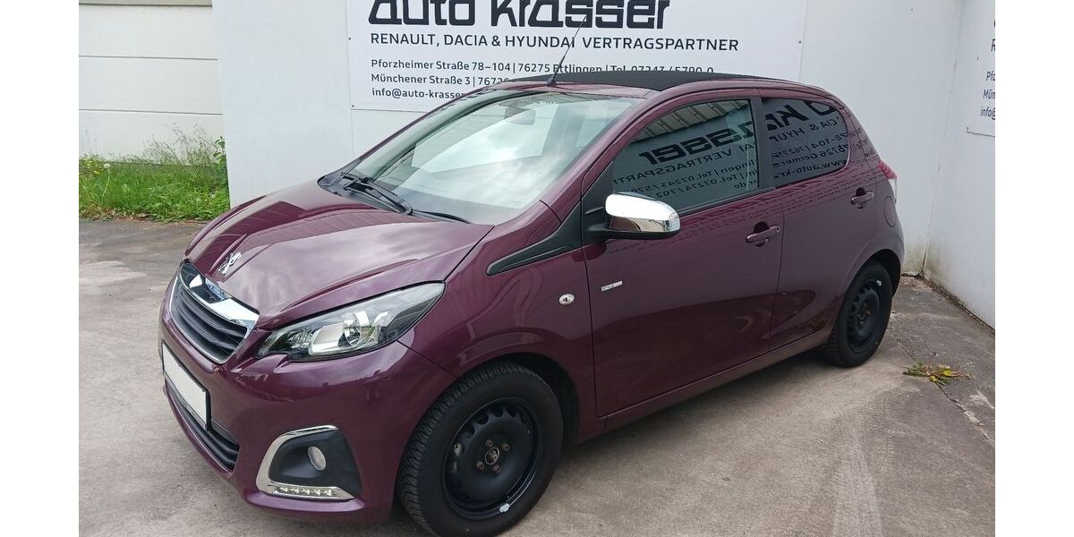 Peugeot 108 40.400 km 10.390 &euro; Ettlingen 76275