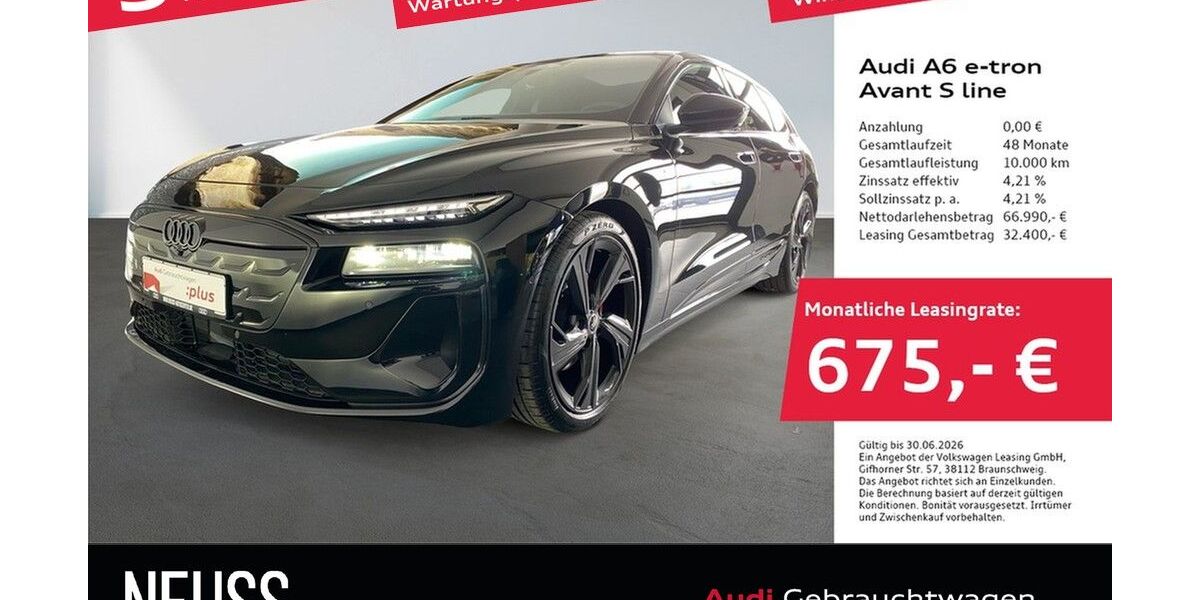 Audi A6 e-tron 17.487 km 66.990 &euro; Pfarrkirchen 84347