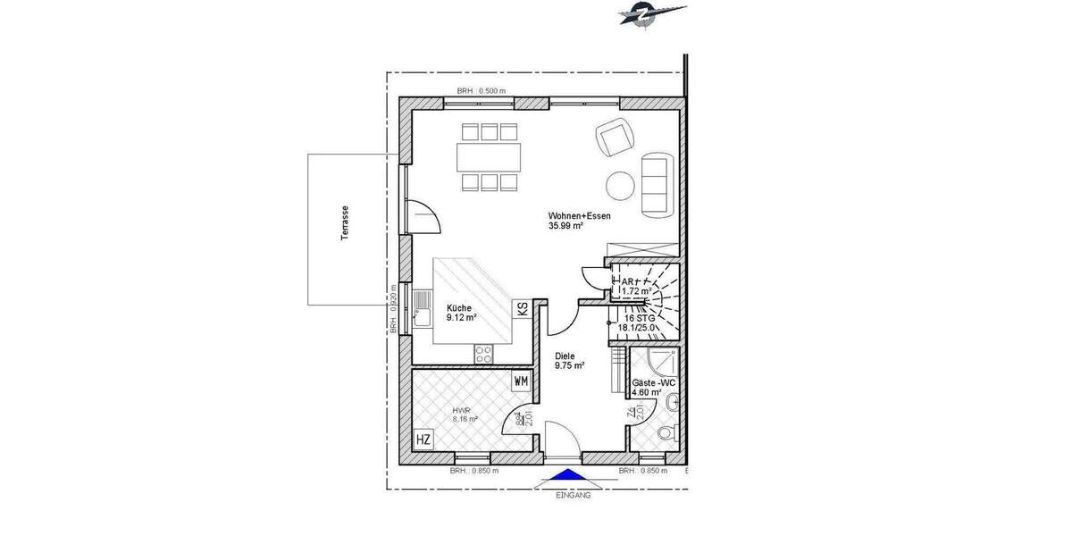 Doppelhaushälfte Rostock Lichtenhagen - 5 Zimmer, 127 m&sup2;, 459.500&euro; | Angebot:25745655