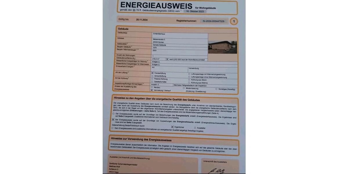 Bungalow Norden - 4 Zimmer, 180 m&sup2;, 425.000&euro; | Angebot:26963048