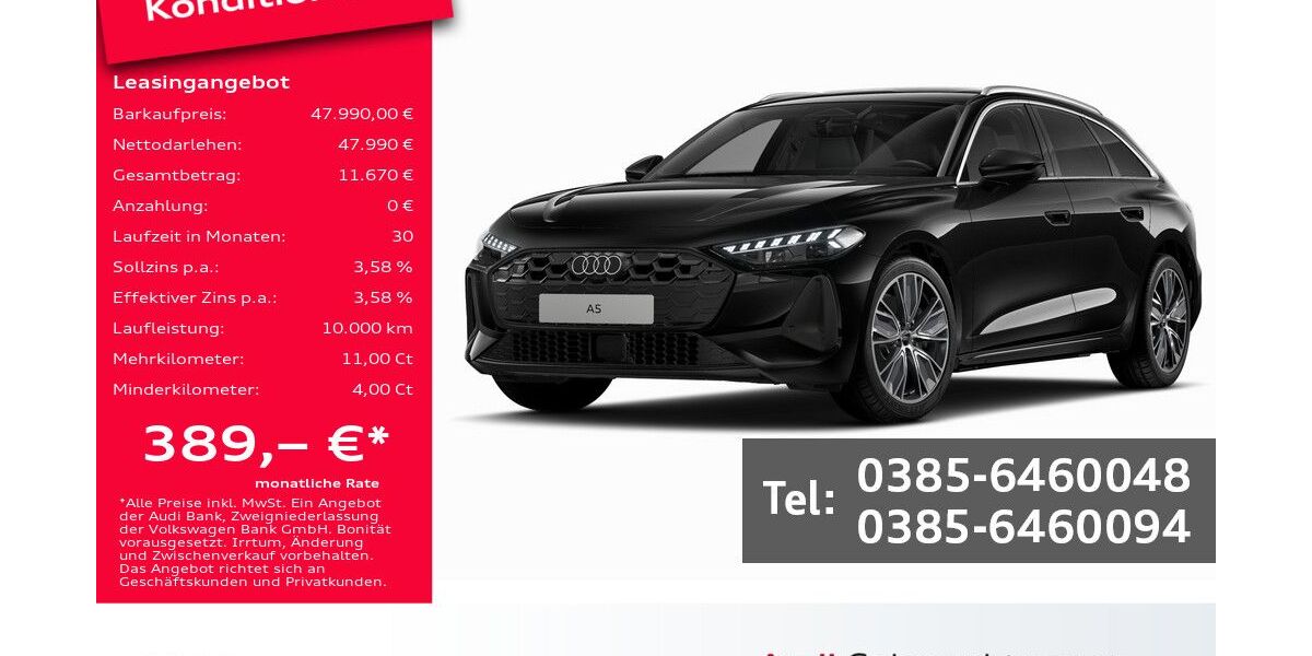 Audi A5 14.800 km 47.990 &euro; Schwerin 19061